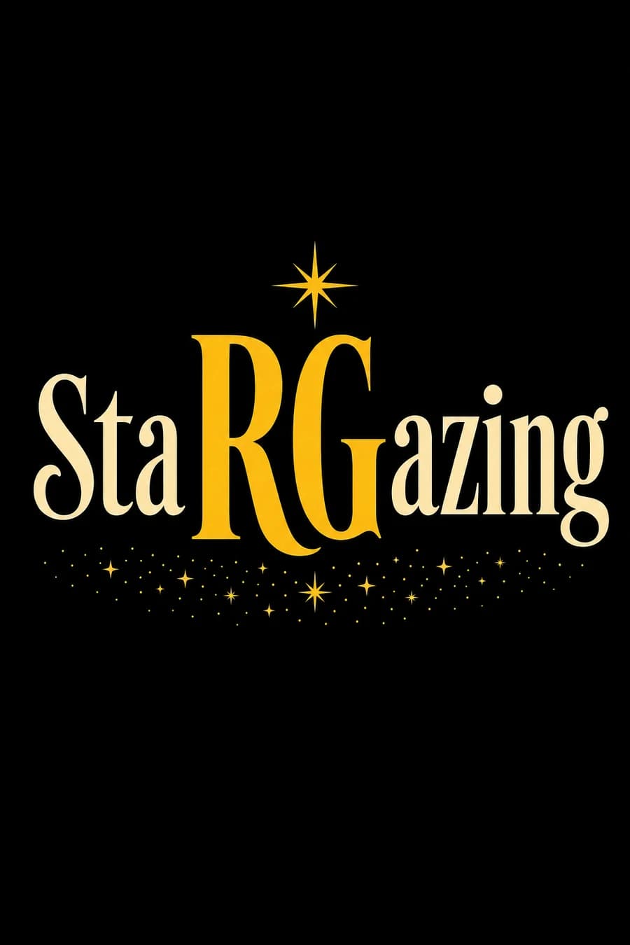 StaRGazing on a black tank